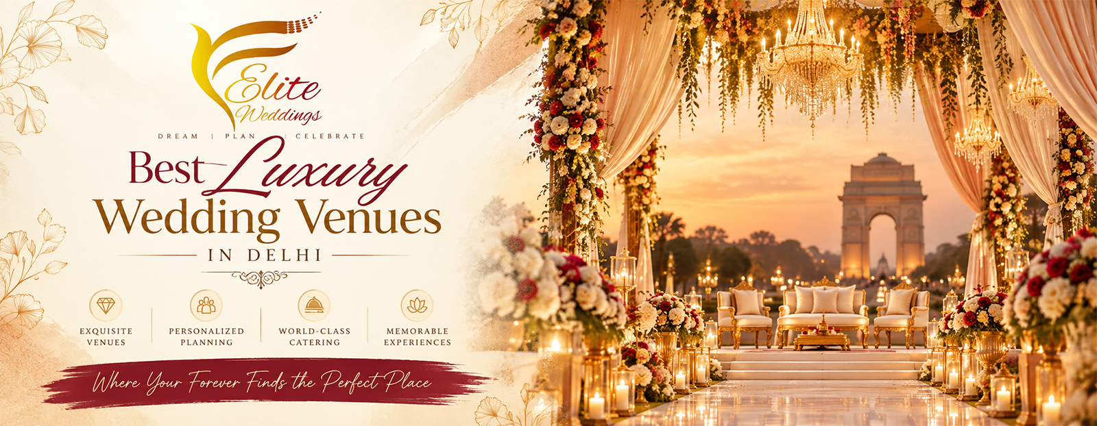 Best Luxury Wedding Venues in Delhi | Wedding Services
